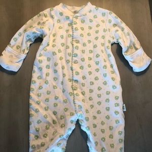 Kissy Kissy frog print sleeper